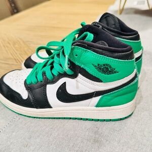 Nike Air Jordan 1 Retro High OG Lucky Green White Black FD1412-031 PS